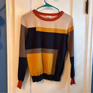 Anthropologie Project J color block sweater